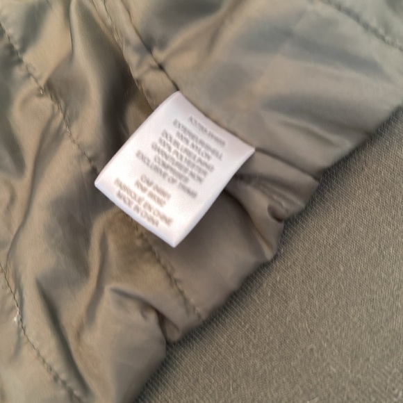 Katherine Barclay long bomber jacket M army green - Picture 5 of 6